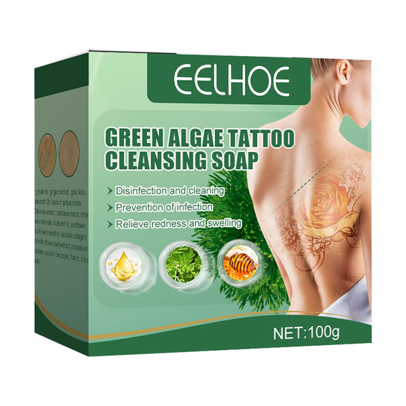 Tattoo Cleansing Soap Green Algae Painless Tattoos Cleansing Soap Tattoo Remover With Natural Ingredients Lightens Tattoos